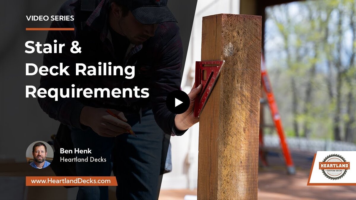 deck railing requirements