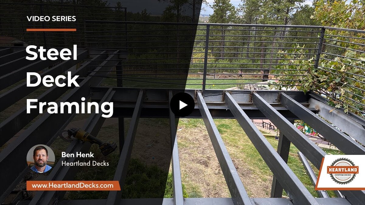 steel deck framing