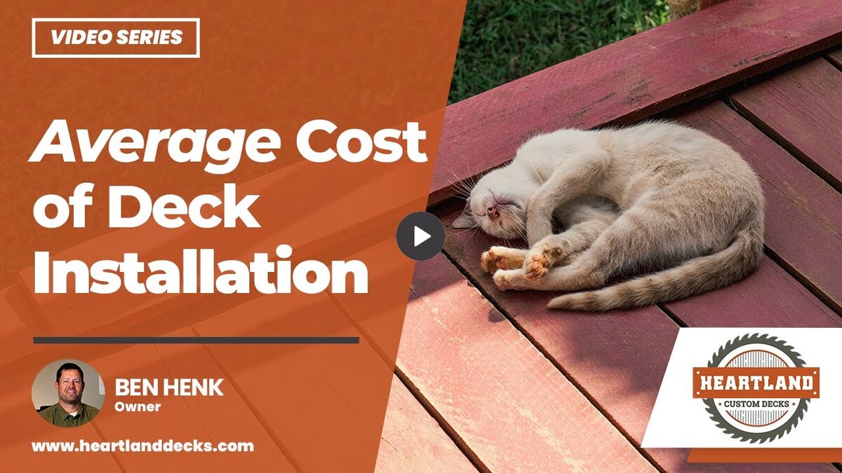 average cost of deck installation