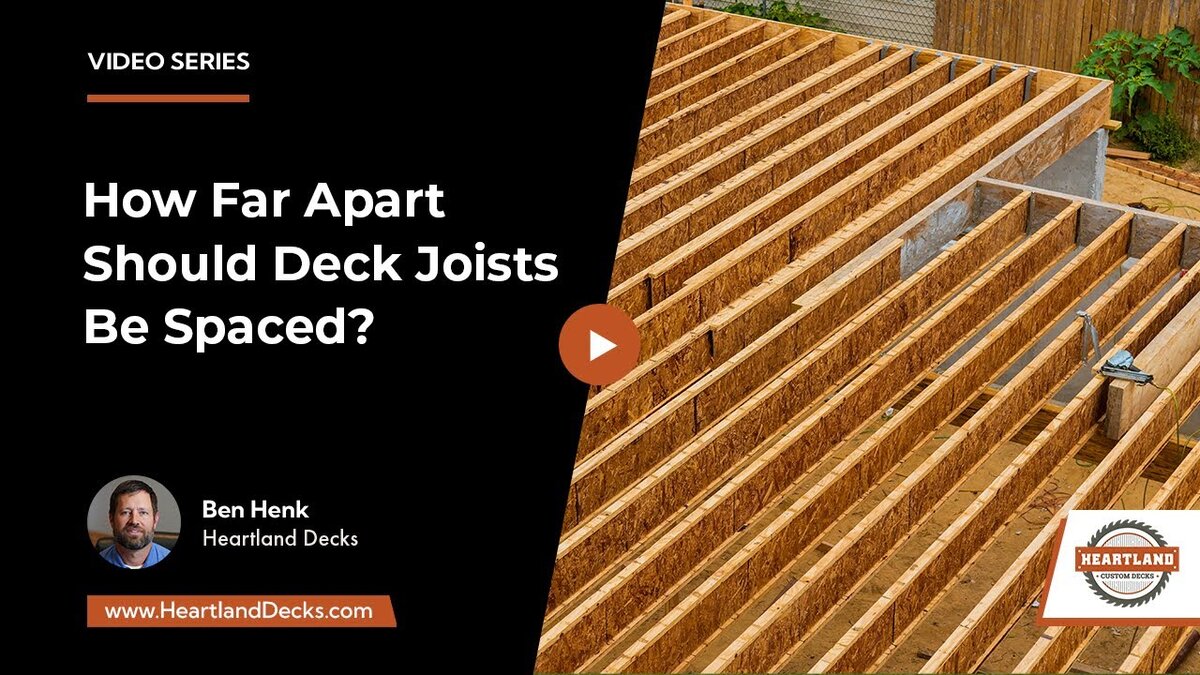 deck joists