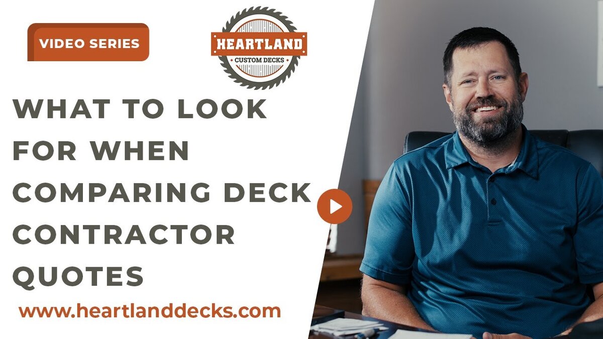 comparing deck contractor quotes