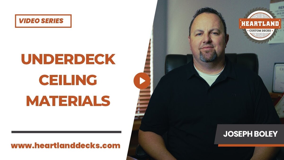 underdeck ceiling materials