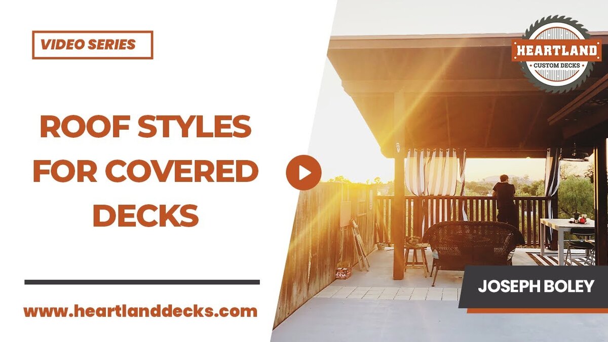 roof styles for covered decks